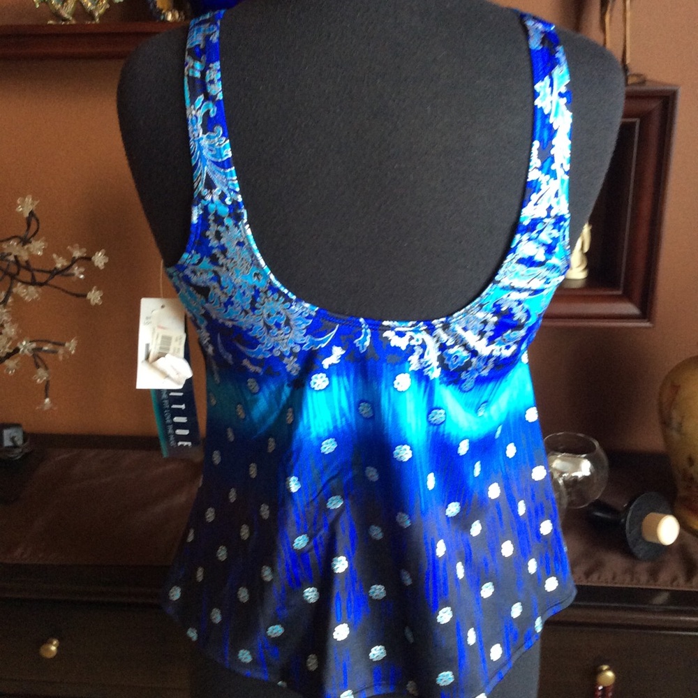 Longitude Tankini Top - Picture 3 of 7
